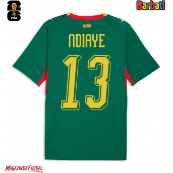 Senegal Iliman Ndiaye #13 Tricou Fotbal Replică Mondial 2026 Barbati Deplasare